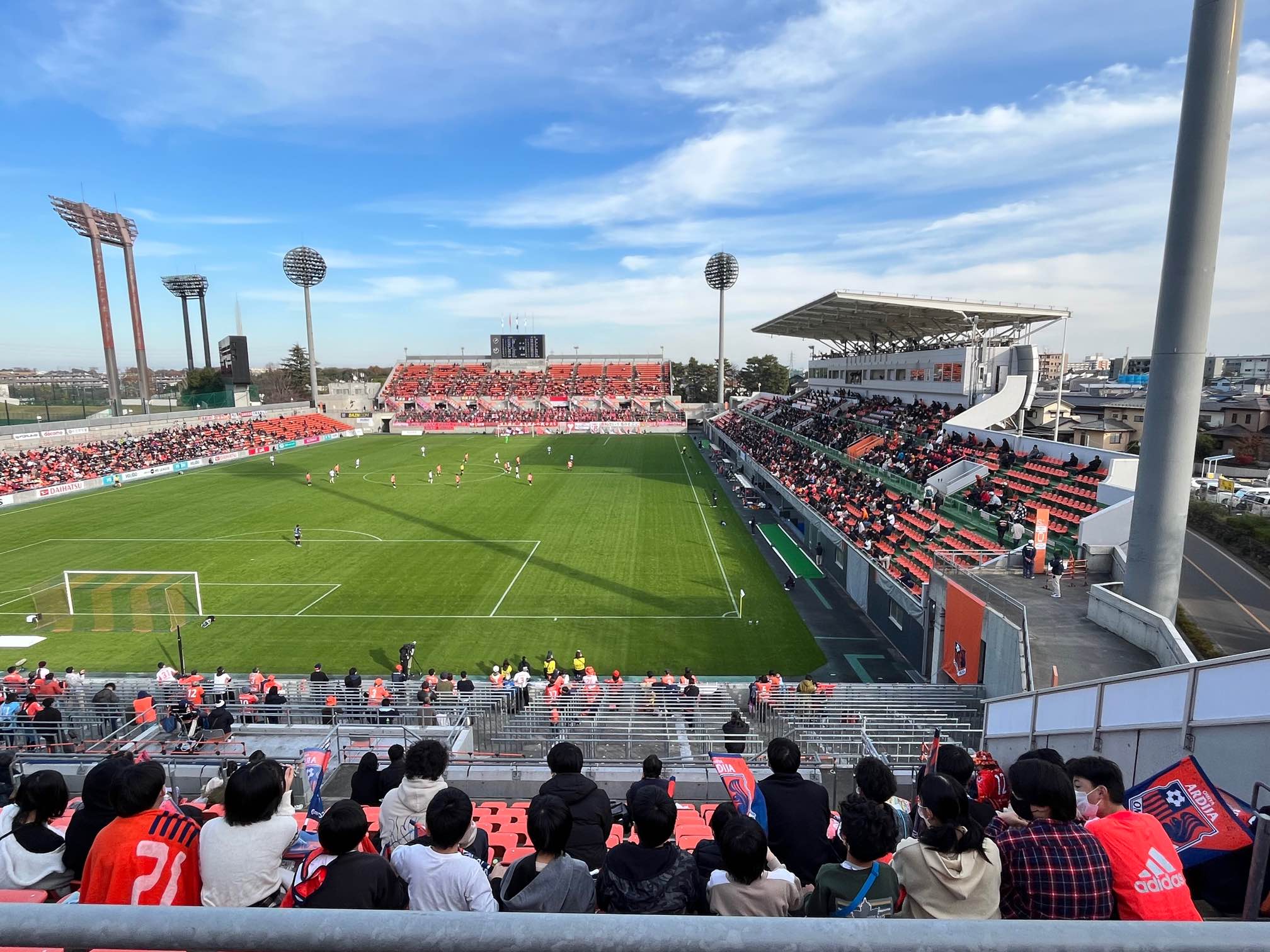 大宮アルディージャventusの試合観戦に行ってきました コンパスナビ